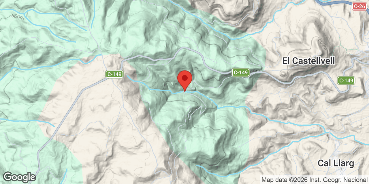 Mapa de situación de FONT SALADA, BALMA DE LA