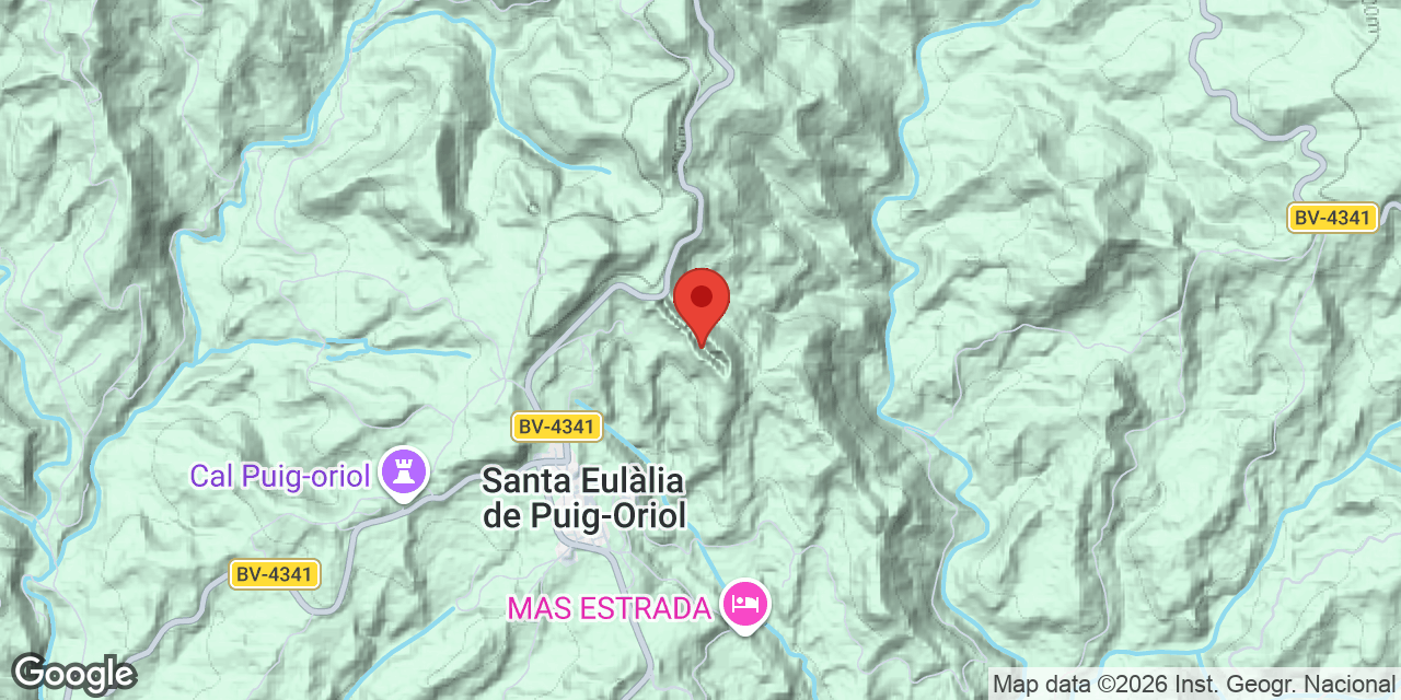 Mapa de situació de ESTRADA, BALMA DE L'