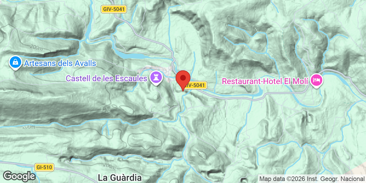 Mapa de situació de TRES CREUS, COVA DE LES