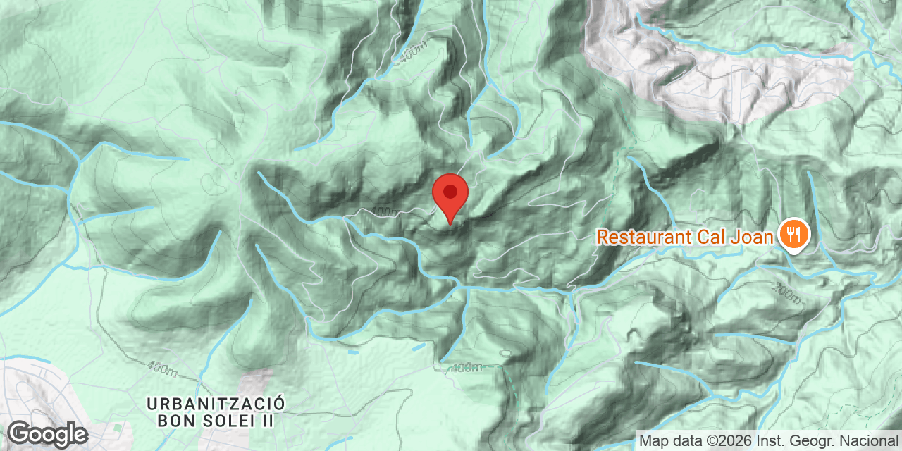 Carte de situation de VERMELL, AVENC DEL
