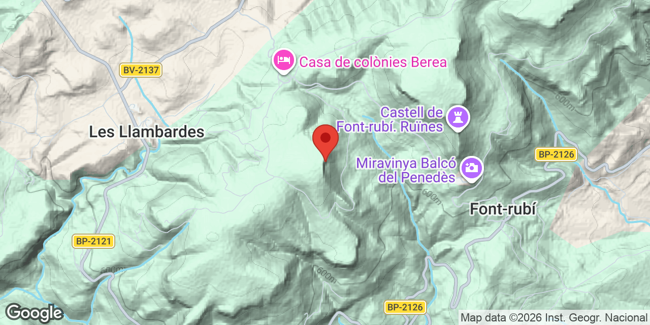 Mapa de situación de PLANA DE LA PINEDA, COVA DE LA