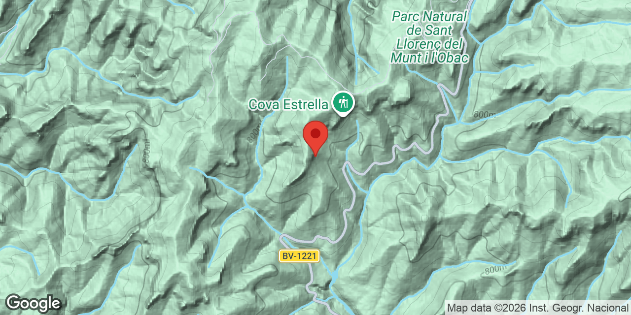 Mapa de situación de GAT MESQUER, BALMA DEL