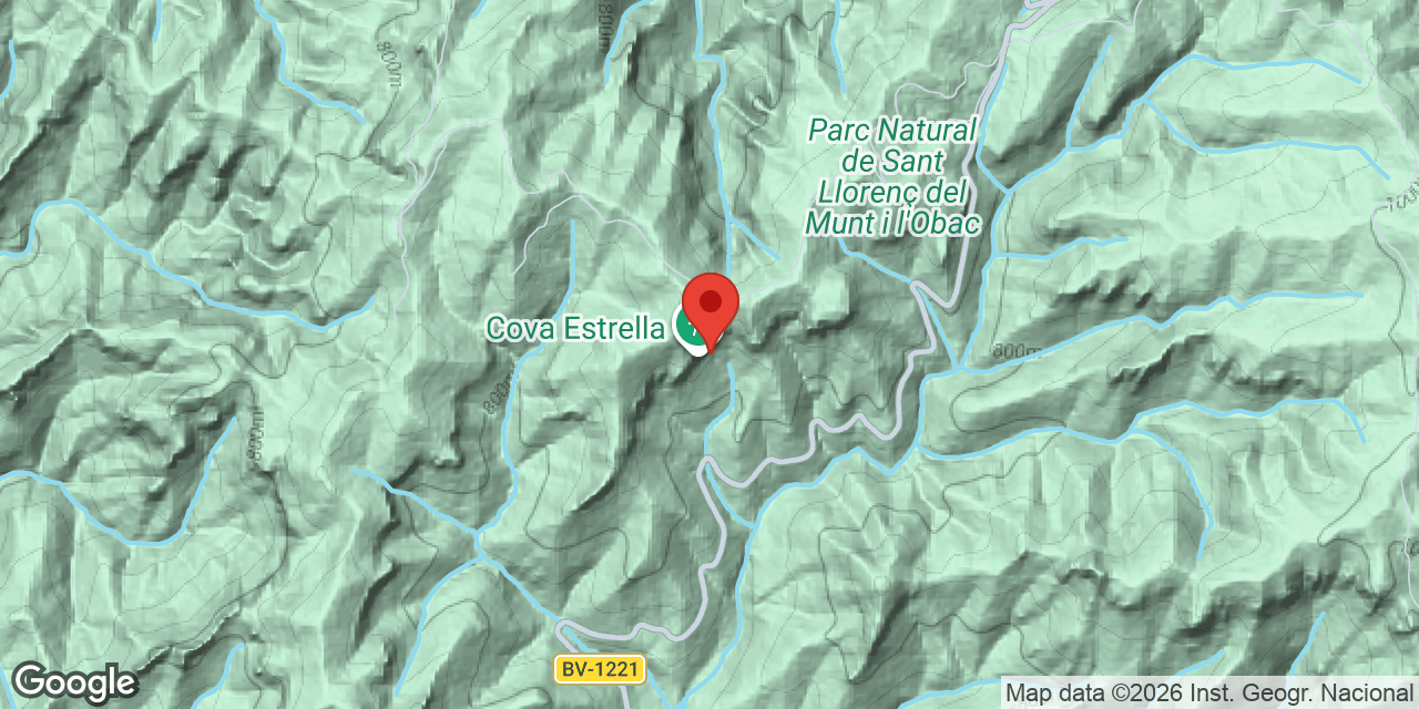 Location map of ESTRELLA, COVA