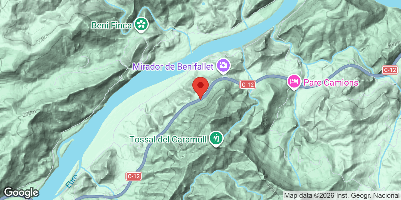 Carte de situation de CARRETERA, COVA DE LA