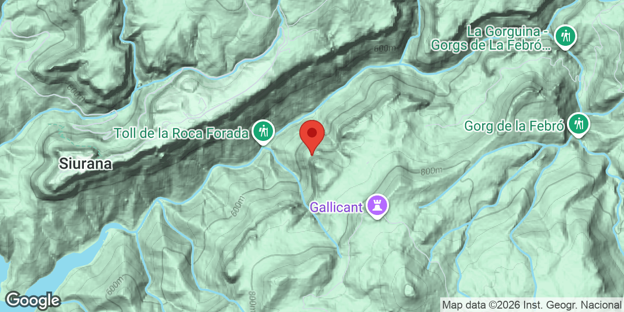 Mapa de situació de CINGLE DEL BODRO, COVA DEL