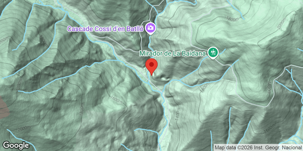 Location map of DONZELLES, BALMA DE LES