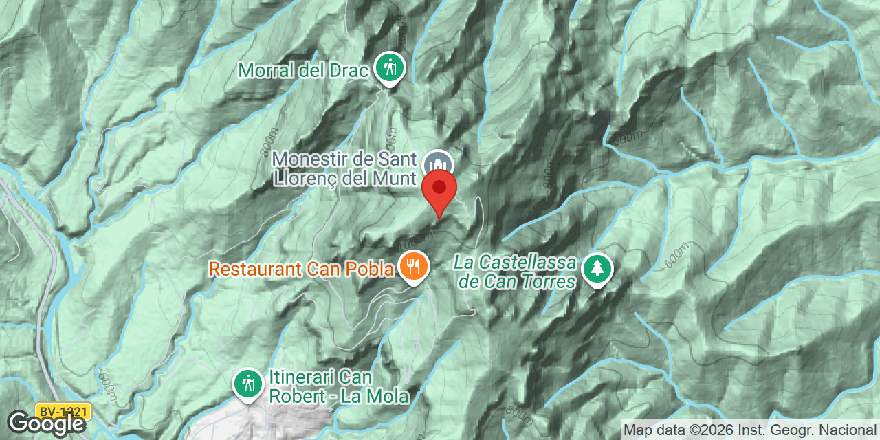 Mapa de situación de BIVAC, COVA DEL