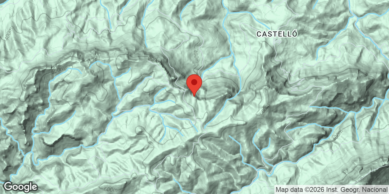 Mapa de situación de CINGLE, COVA DEL