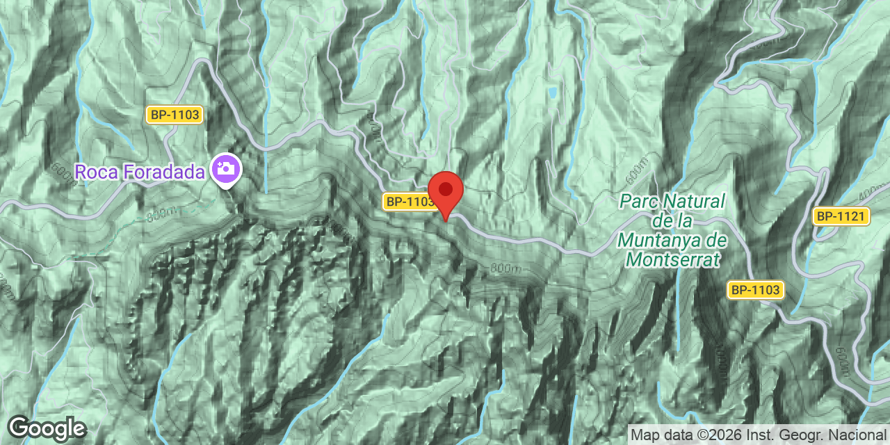Mapa de situació de LLADRES, COVA DELS
