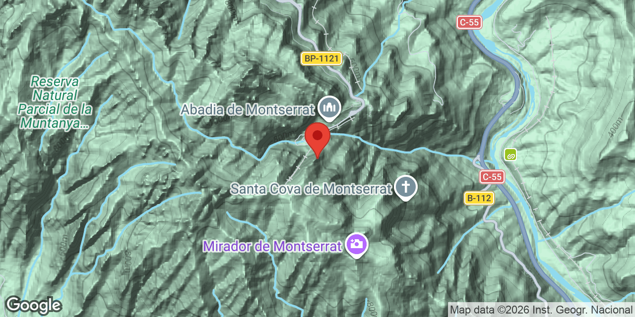 Mapa de situació de FRA GARÍ,  COVA DE