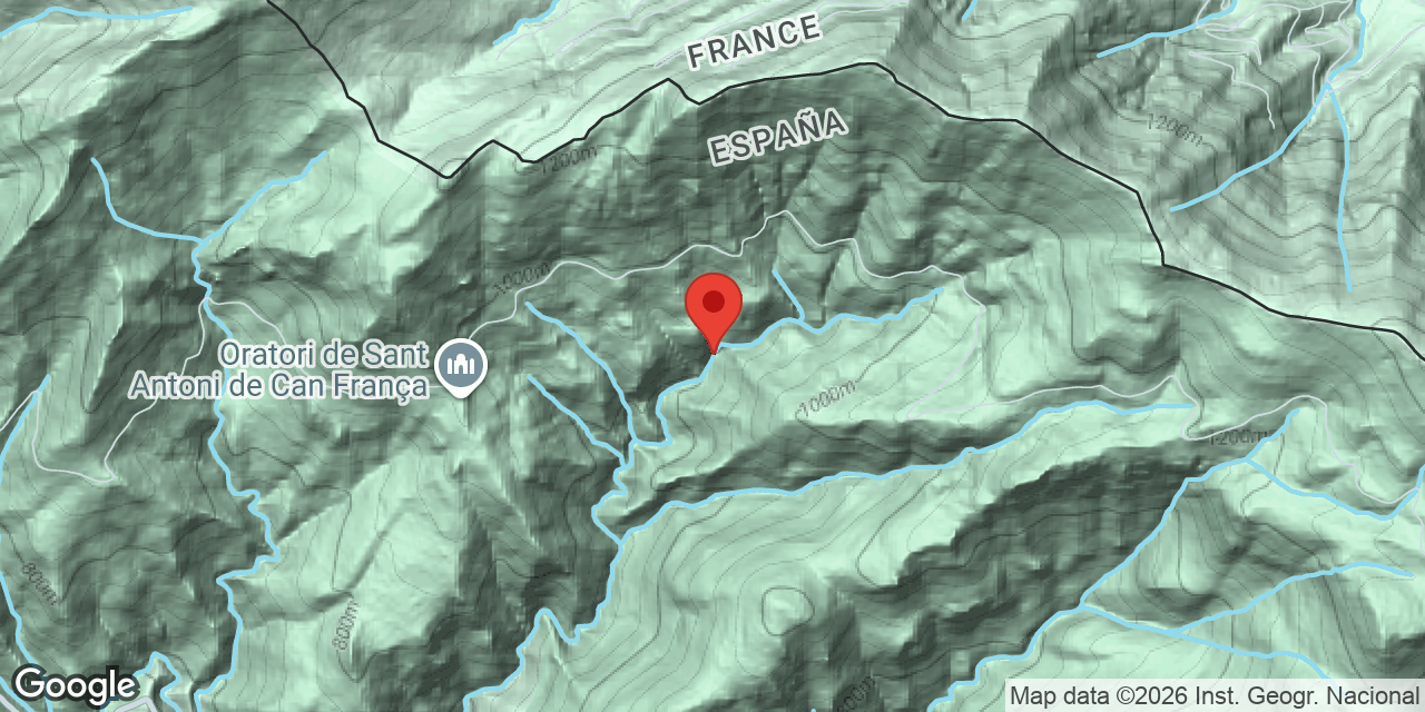Carte de situation de TOSCA, LA