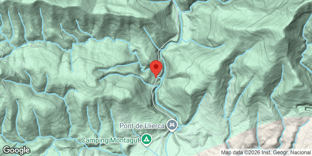Mapa de situación de CADABRE, COVA DEL