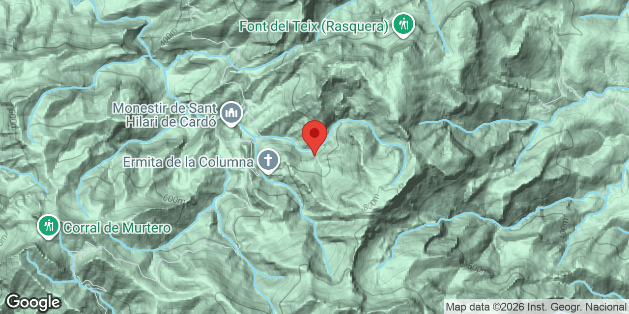 Mapa de situació de SANT JOSEP, COVA DE