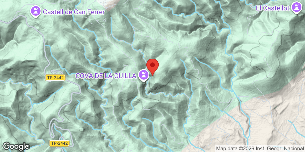 Mapa de situació de BARRACOTA, COVA DE LA