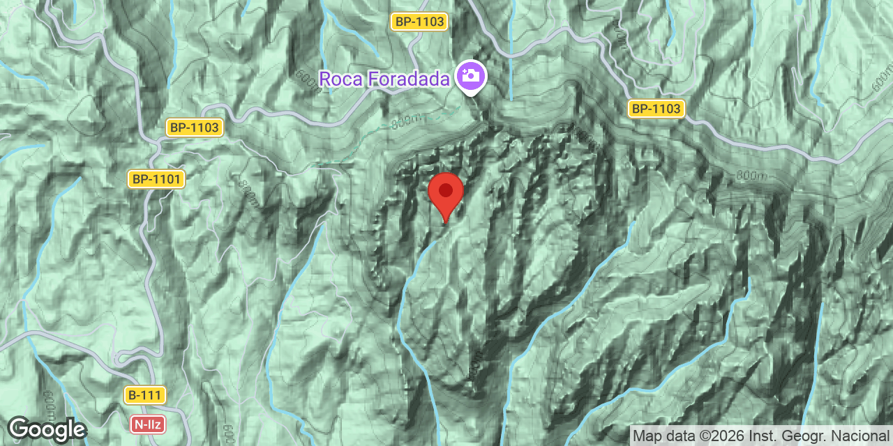 Mapa de situación de PARTIÓ, COVA DE LA