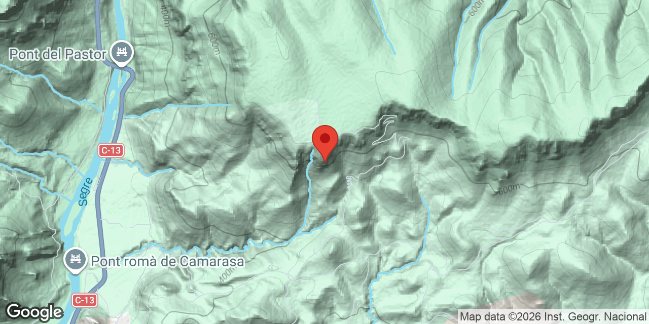 Mapa de situació de GRAONS, COVA DELS