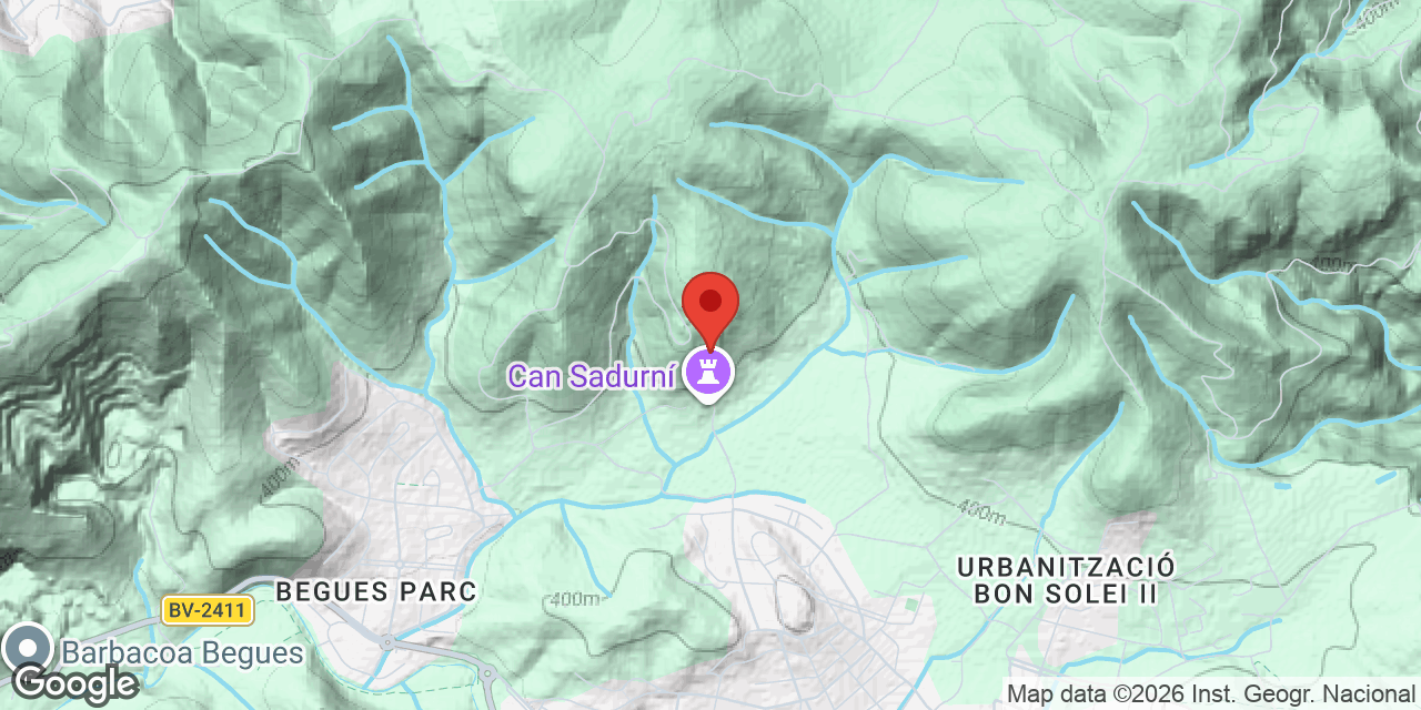 Carte de situation de CAN SADURNÍ, COVA DE