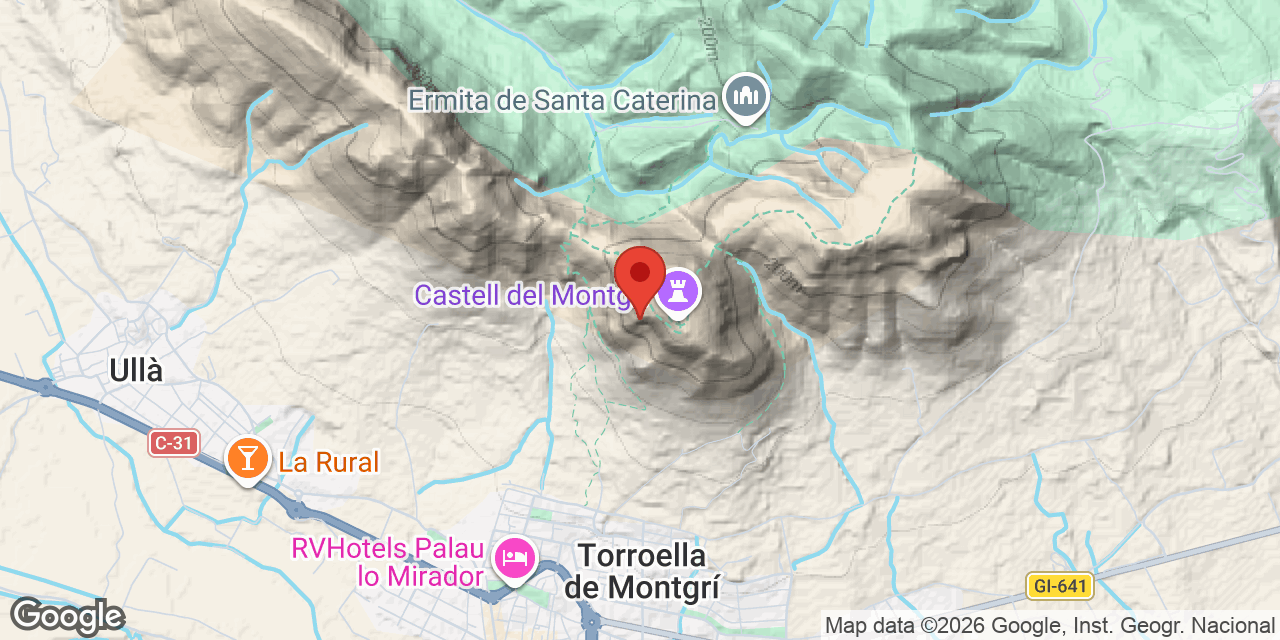 Mapa de situación de DUC, CAU DEL