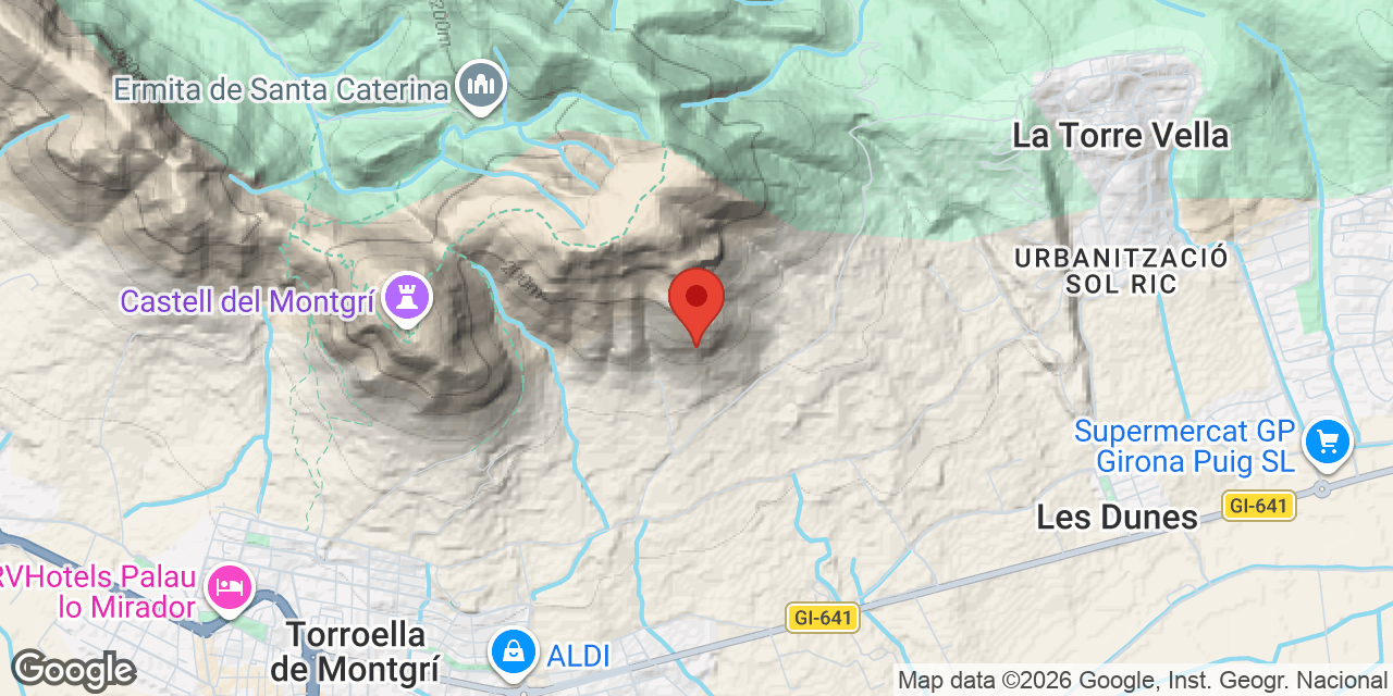 Location map of FIGUERA, CAU DE LA