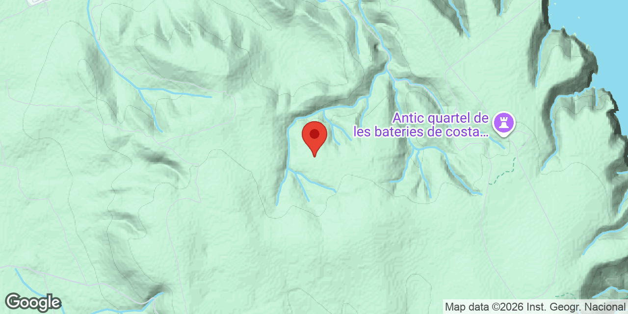 Mapa de situación de SERP, CAU DE LA