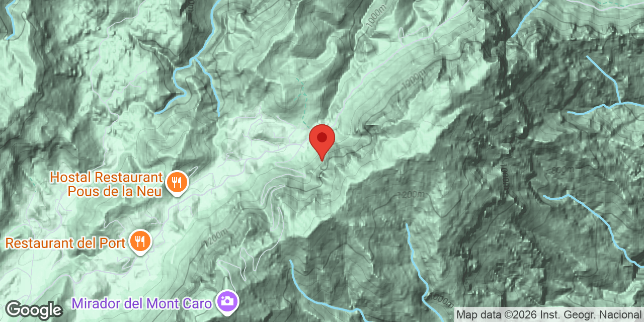 Mapa de situació de DUES BOQUES, AVENC DE LES