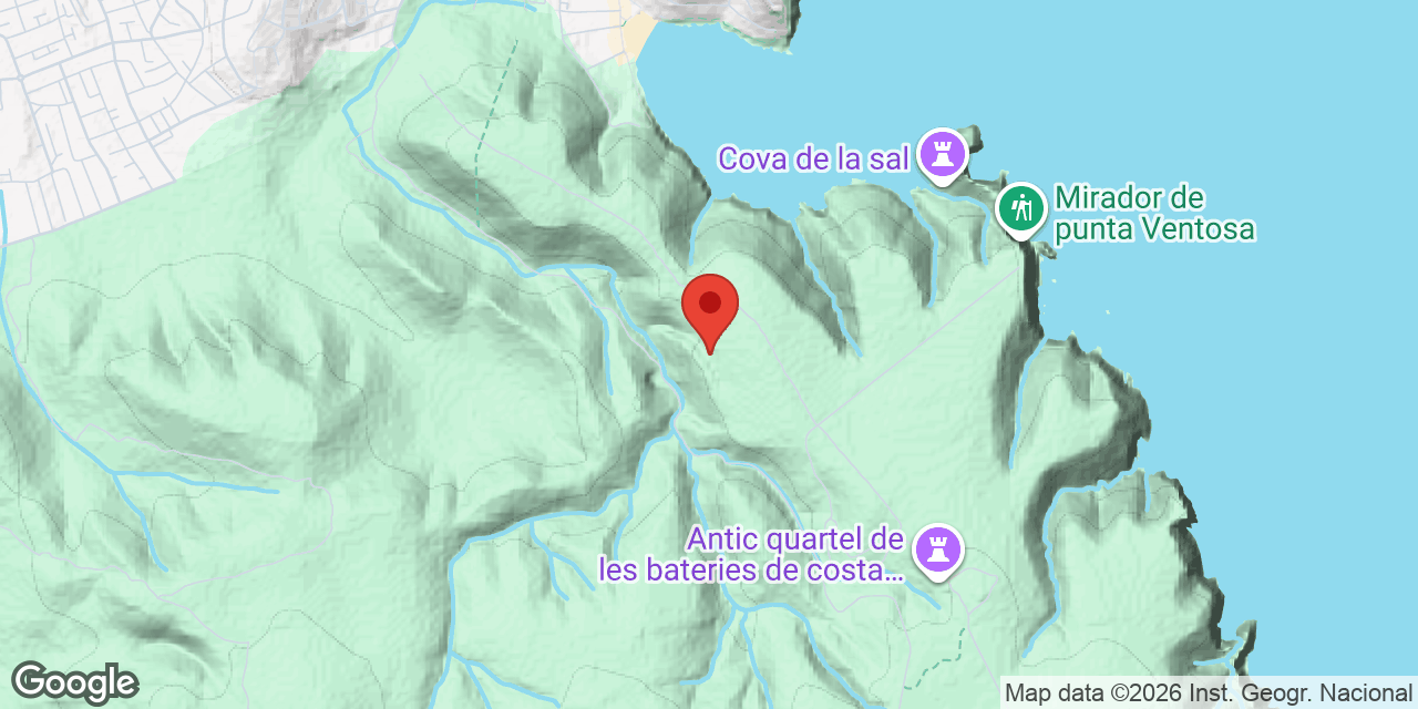 Mapa de situación de CÒRREC DE LES GUILLES, CAU DEL