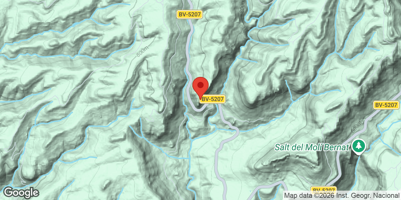 Mapa de situació de ROQUES DE LA CORBERA, BALMA Nº1 DE LES