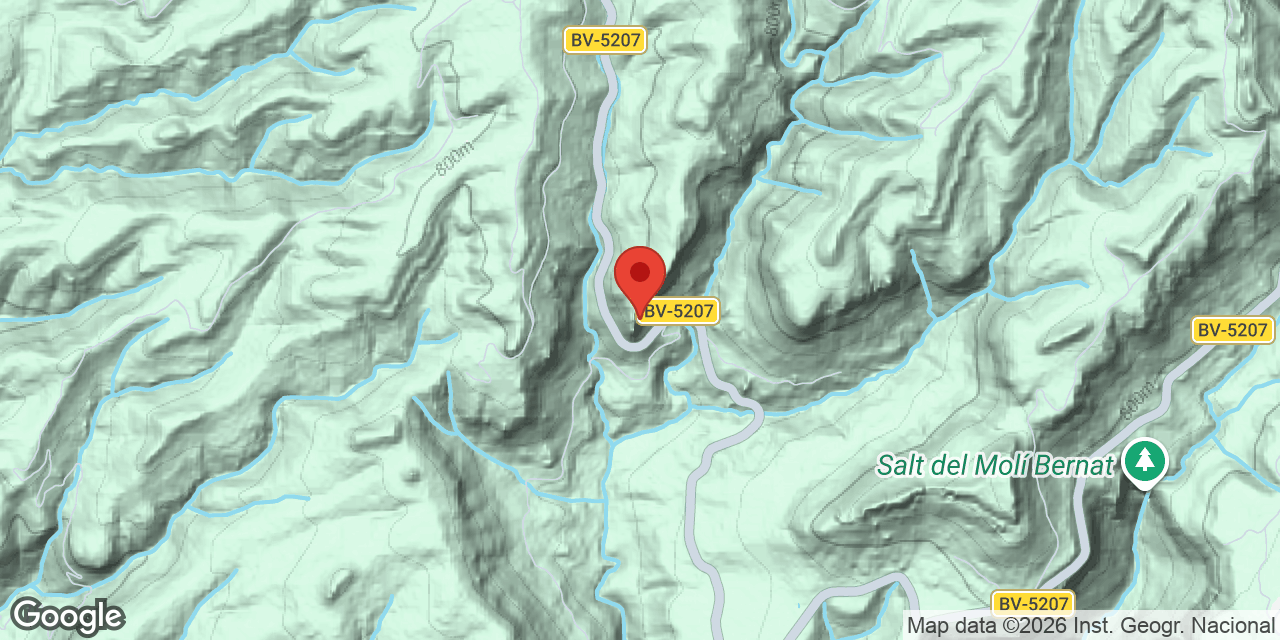 Mapa de situació de VISERA, BALMA DE LA