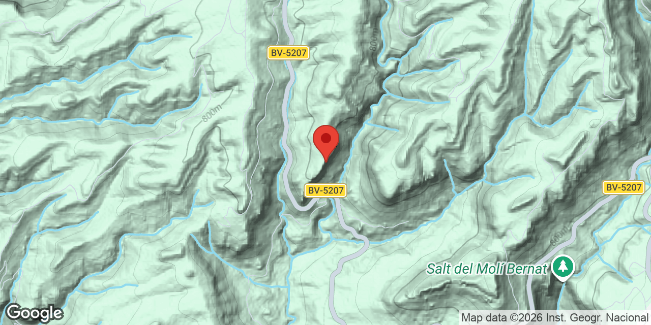 Mapa de situació de CASTELL DE LA FOSSA, BALMA DEL