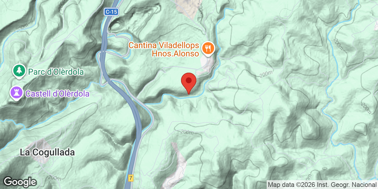 Mapa de situació de MASETS, BALMA DELS