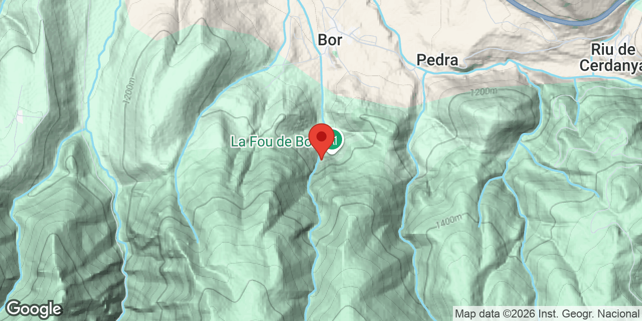 Mapa de situació de AMAGADA, TUTA