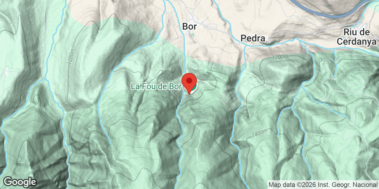 Mapa de situació de BARRANC, TUTA DEL