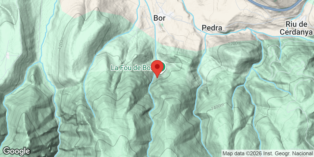 Mapa de situació de CINGLE, TUTA DEL