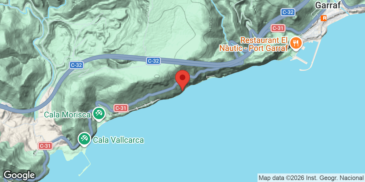 Carte de situation de VIA, AVENC DE LA