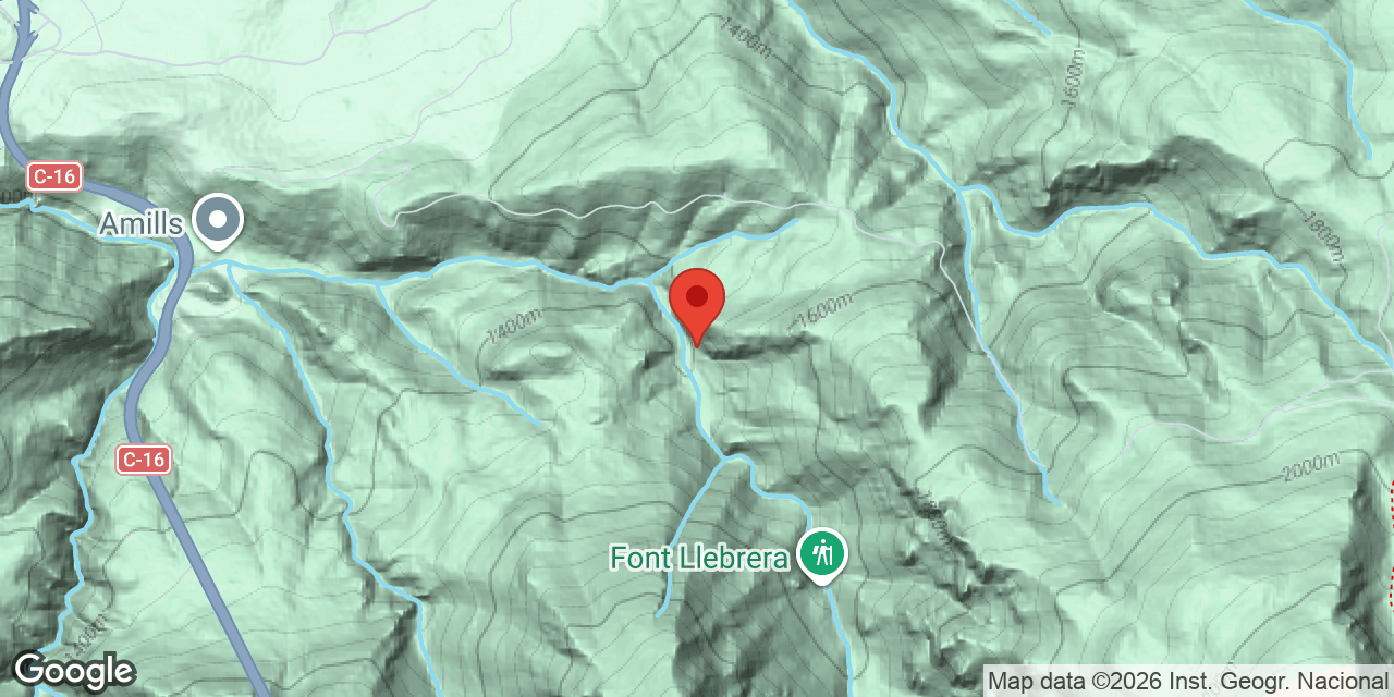 Mapa de situació de CANAL D'URÚS, COVETA SOTA EL