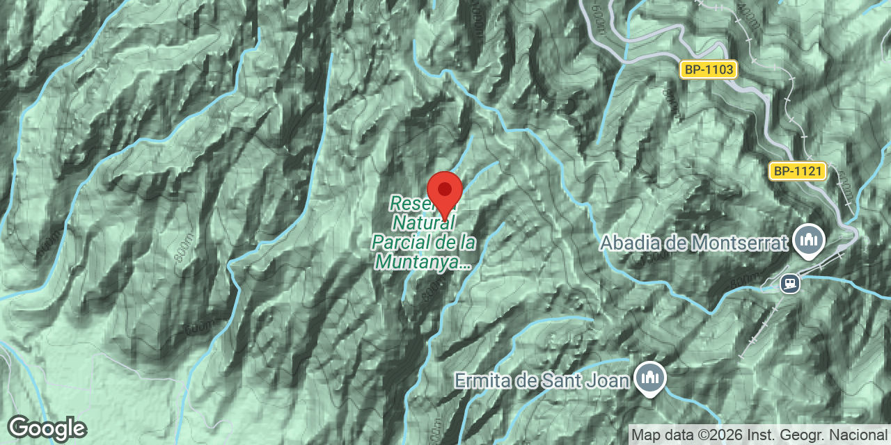 Mapa de situación de SAJOLIDA,  POU DE LA