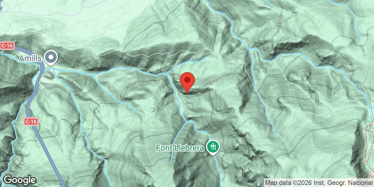 Carte de situation de ROCA D'URÚS, COVA INTERMÈDIA DE LA