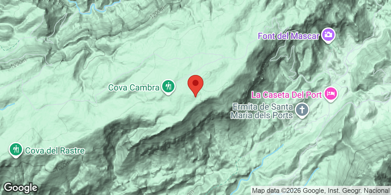 Carte de situation de PERONÉ, AVENC DEL