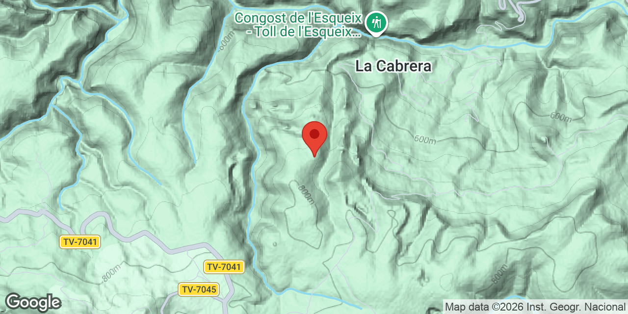 Mapa de situación de M-6, AVENC
