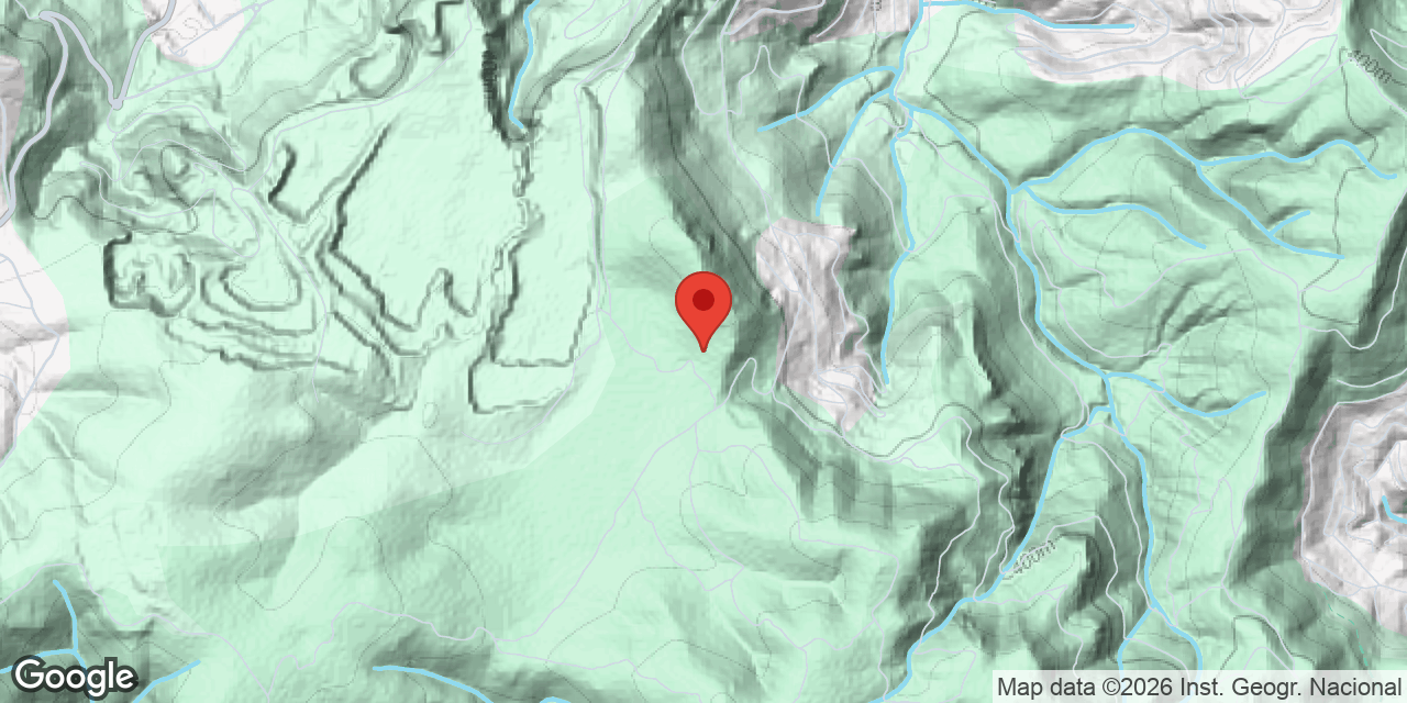 Mapa de situació de PORRÓ, AVENC DEL