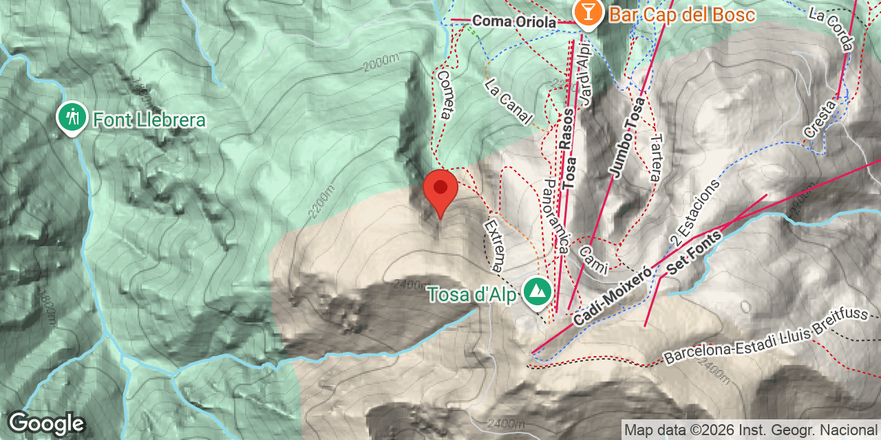 Location map of PEDRUSQUES, AVENC DE LES