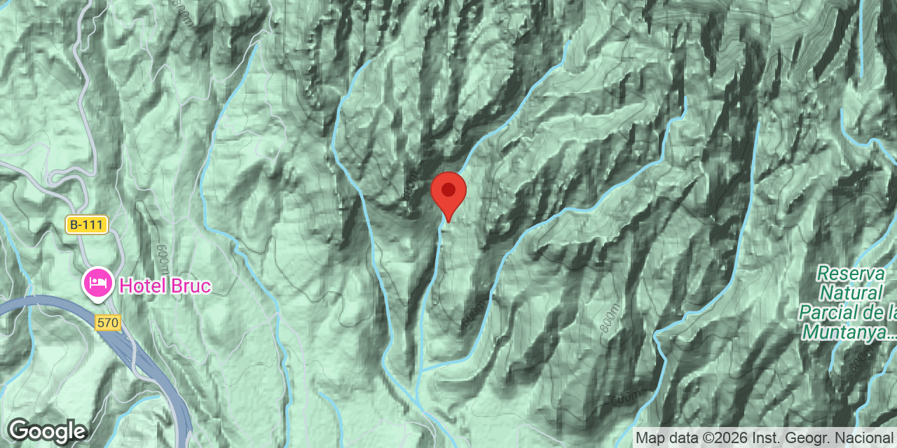 Mapa de situació de TAMBOR, COVA DEL
