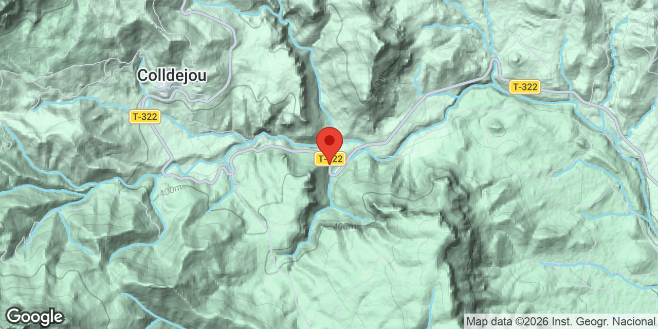 Carte de situation de JANET, COVA DEL