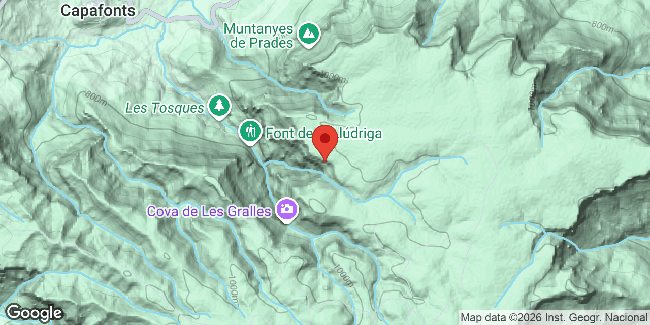 Location map of ESCUDELLETA, COVA Nº6 DE L'