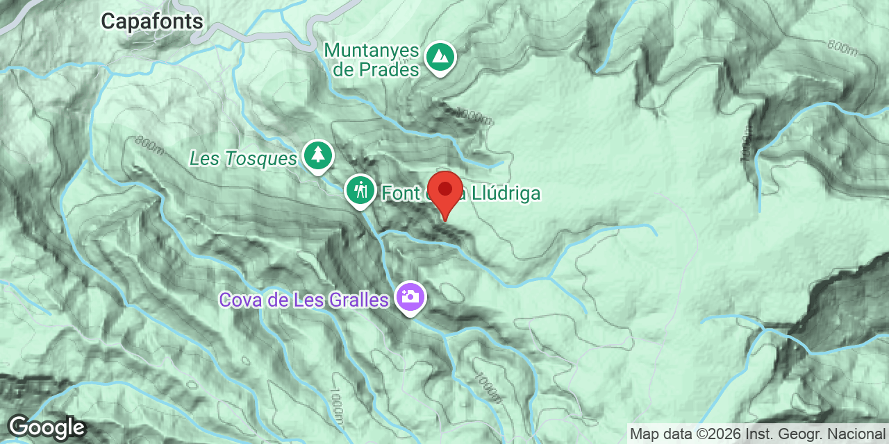 Location map of ESCUDELLETA, COVA Nº10 DE L'