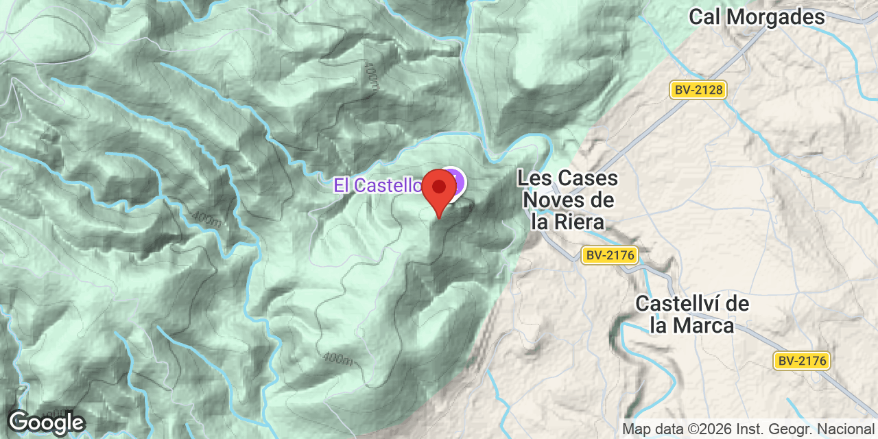 Mapa de situació de FONT DEL CASTELLOT, COVA DE LA