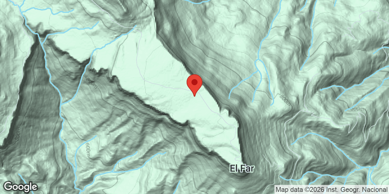Location map of GINA, FORAT DE LA