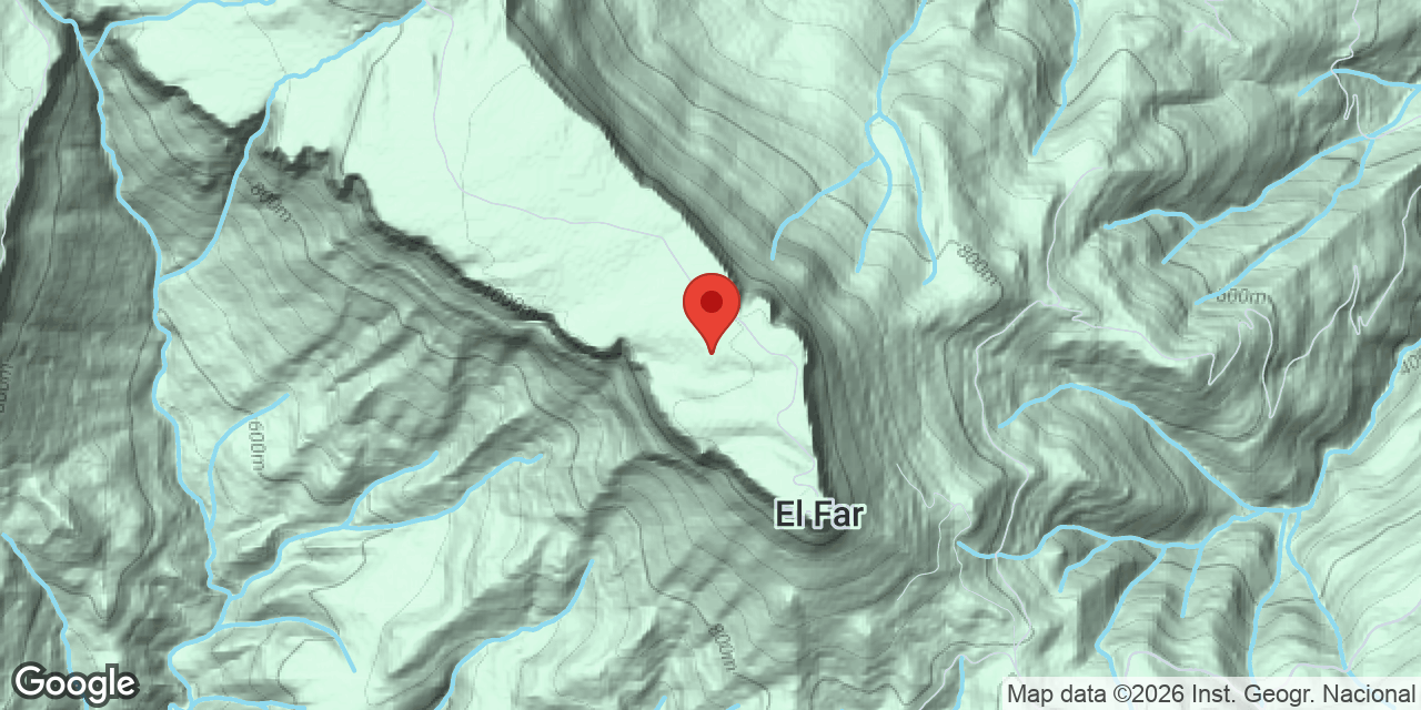 Mapa de situació de PARPAL, FORAT DEL
