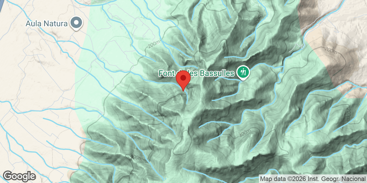 Mapa de situació de ANDARA, COVA D'