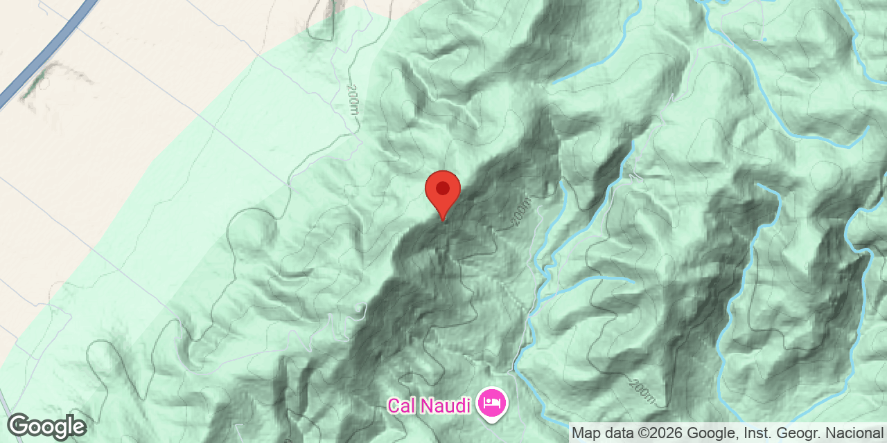 Mapa de situació de TERRIL, COVA